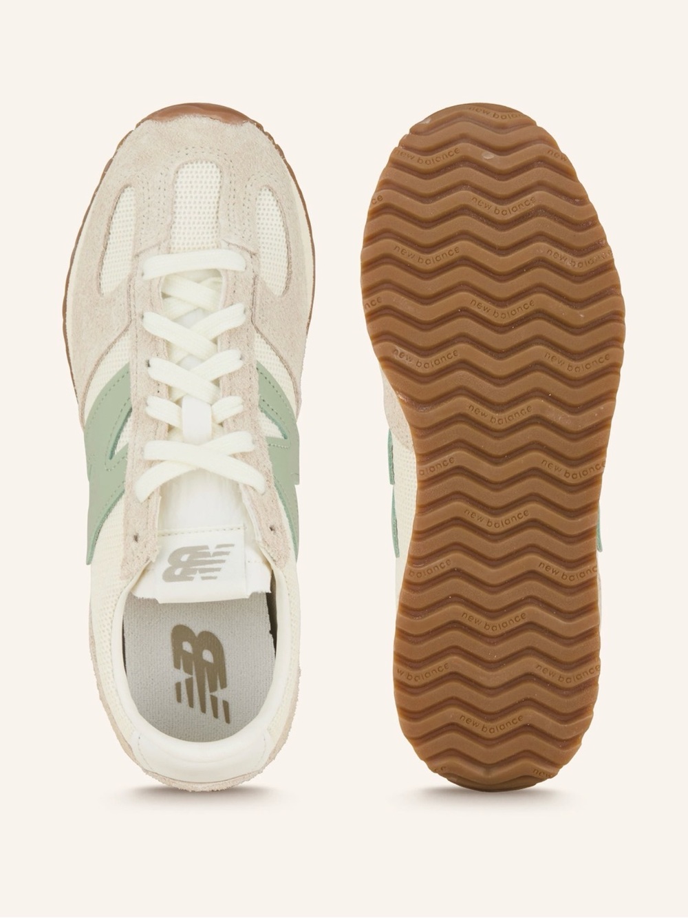 New Balance Women’s 471 Beige Green Runner Sneakers - SIZE 8 Womens/6.5 Unisex - Picture 8 of 11